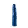 Stymulator-LENGTH EXTENDER SLEEVE 7.5INCH BLUE - 3